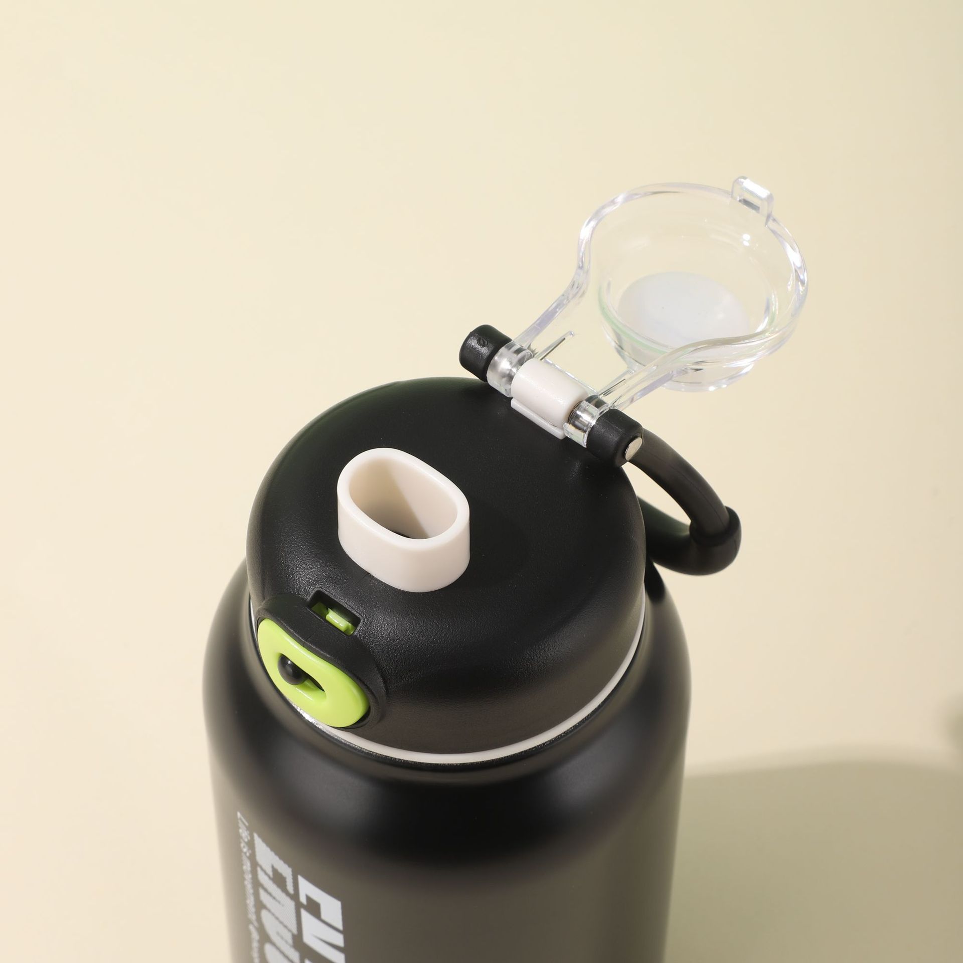 Large-capacity outdoor insulated kettle, 304 stainless steel insulated cup, portable water cup, high appearance level, men's and women's fitness water bottle details Picture
