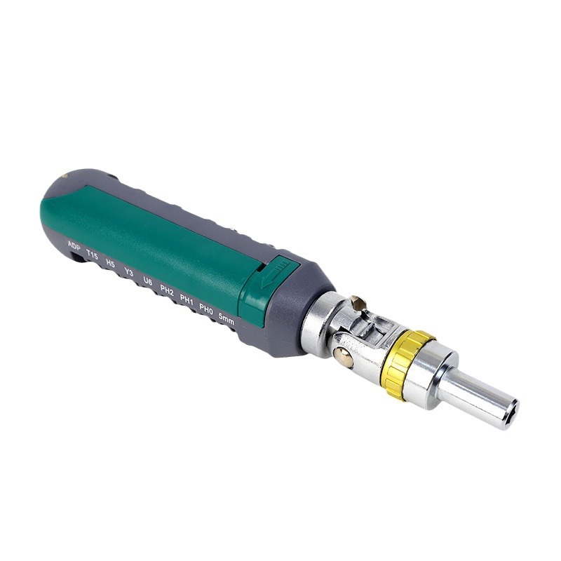 Multi-directional ratchet screwdriver, multi-functional household quick and effort-saving screwdriver, cross-shaped flat-head screwdriver Item Picture