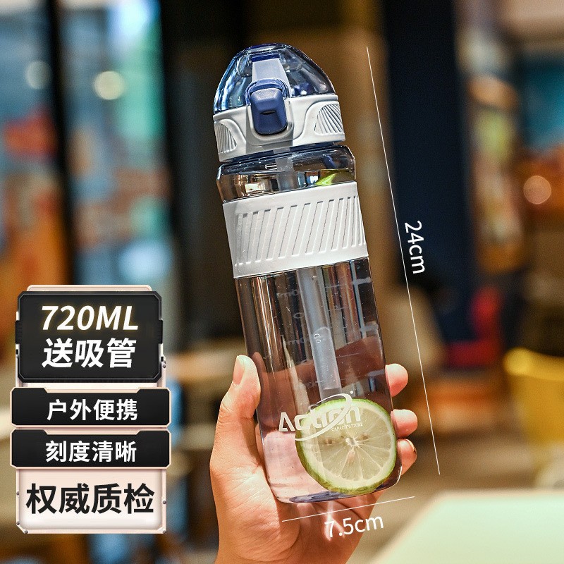 Yitongxin duckbill cup, adult straw, plastic cup, female student sports portable water bottle, jumping cap water cup, portable cup details Picture