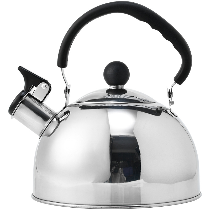 Wholesale of new stainless steel sounding kettles, Amazon cross-border sounding kettles, folding handles, European-style kitchenware Item Picture
