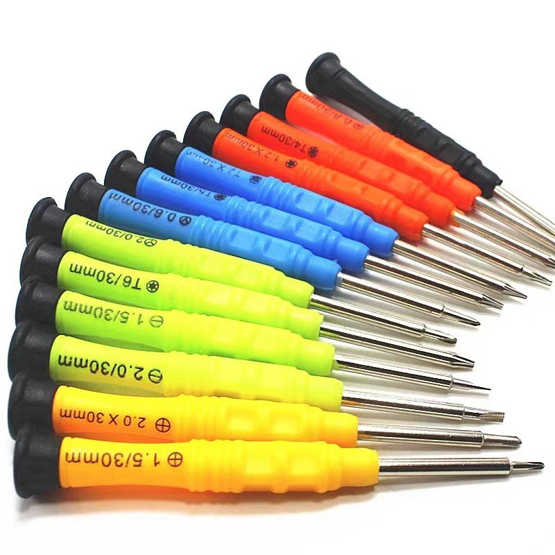 Screwdriver, precision mobile phone, computer, glasses, cross, straight, five-star, Y-shaped, hexagonal, telecommunications repair and disassembly tools Specification drawing