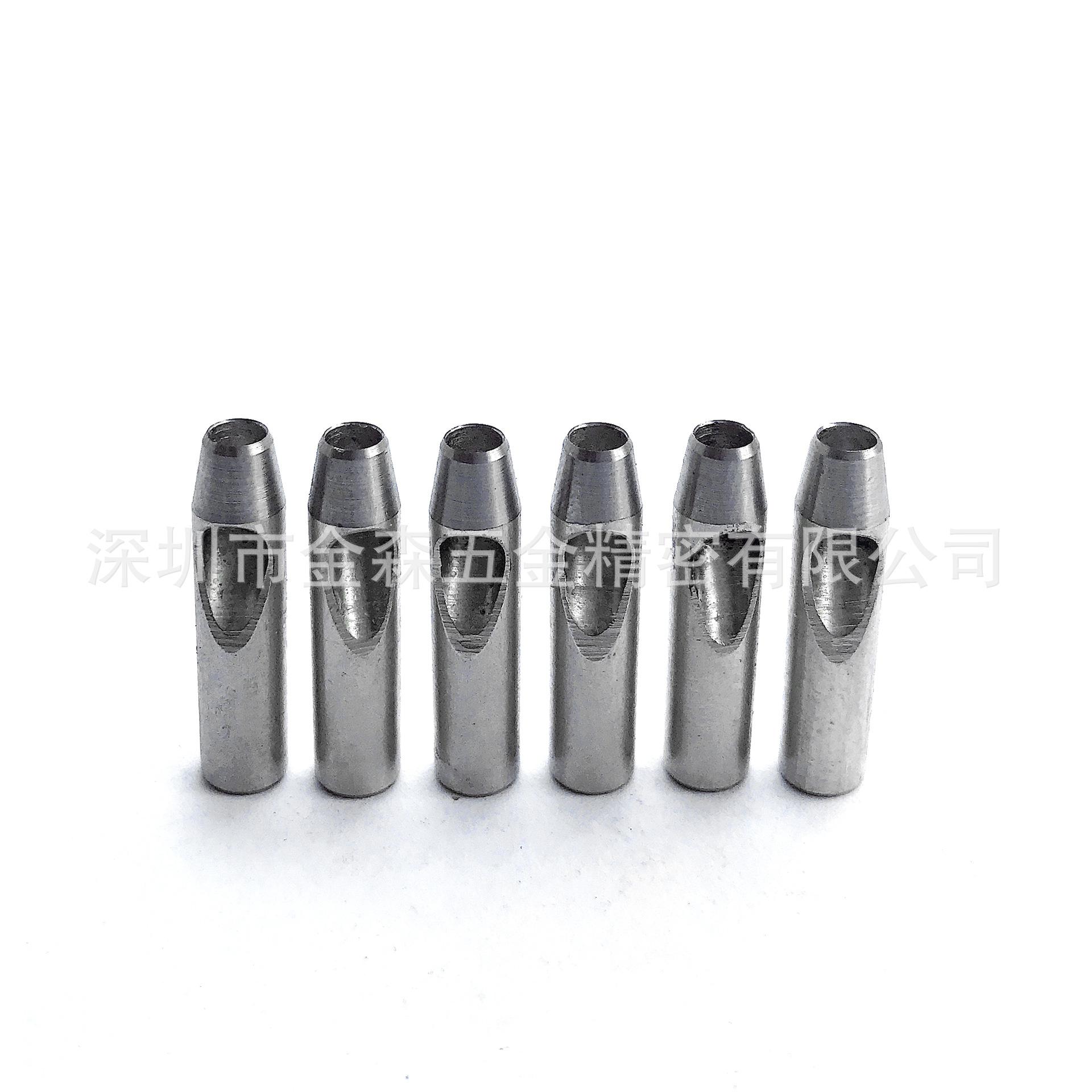 Jinsen imported mirror edge trimming and punching 23.8 small edge hole punching pin edge hole punching round hole round punch head Specification drawing