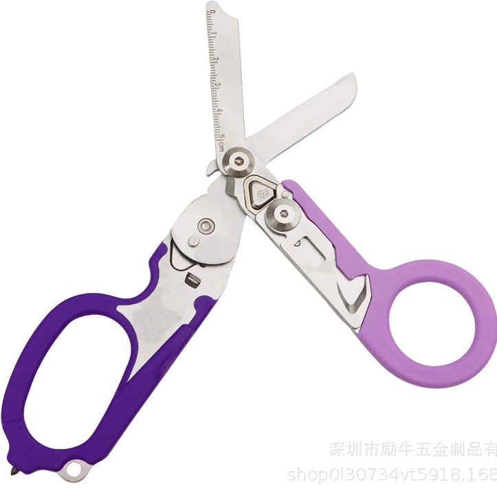 Experts choose the same multi-functional tactical pliers, first aid scissors, outdoor raptor scissors and foldable scissors as Lezeman Item Picture