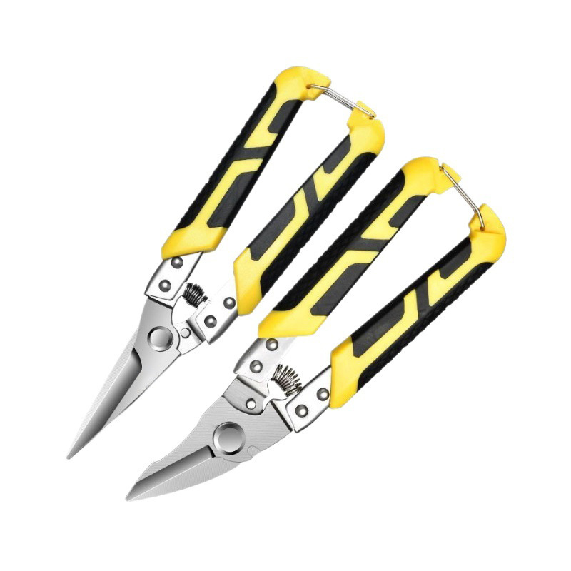 The function of cutting the keel iron sheet, strong aluminum ceiling panel, integrated light steel and stainless steel ceiling is suitable for sharp and wear-resistant scissors Item Picture
