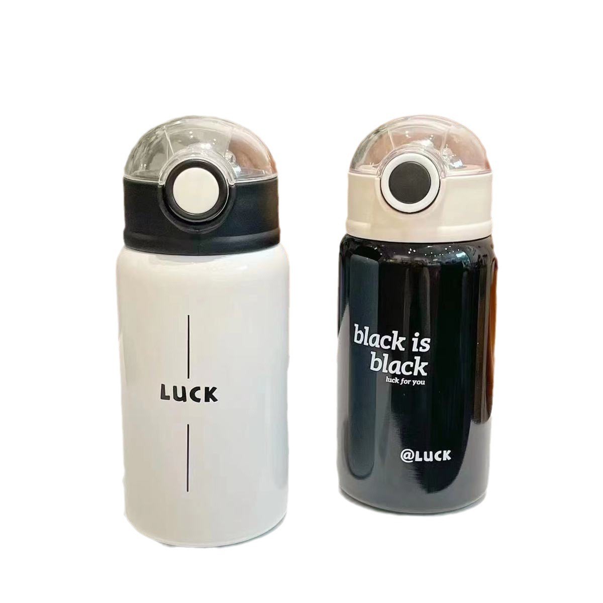 Simple insulated cup, female ins student portable cup, high appearance level straw cup, large-capacity water cup, new portable cup Item Picture