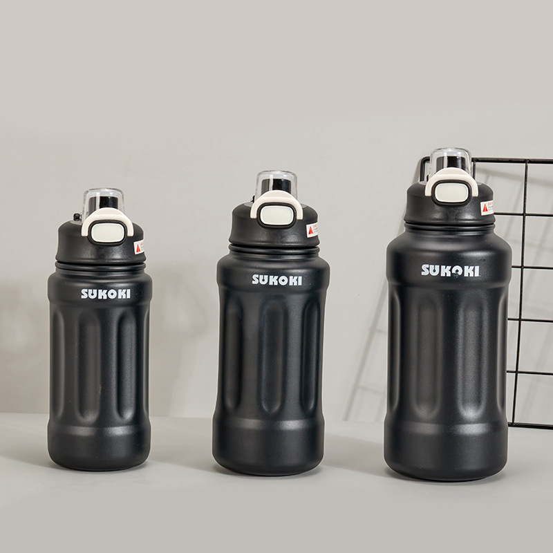 High appearance level, large-belted cup, portable handle, sports water bottle, large-capacity insulated cup, 316 stainless steel straw, ton ton water bottle Specification drawing