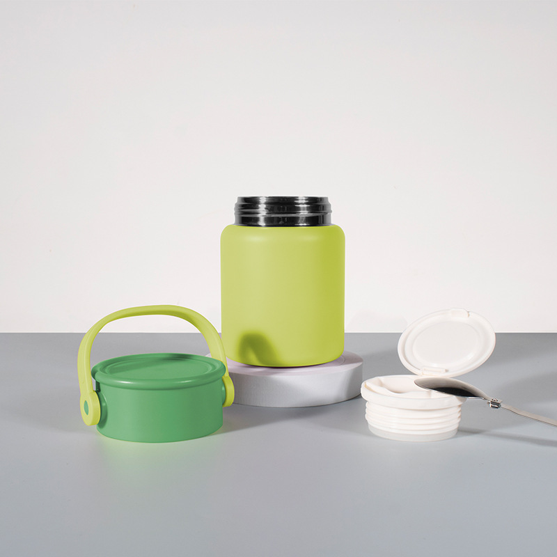 Private mold's best-selling new products: large-capacity steaming pot, 304 stainless steel insulated portable steaming cup, student lunch box, soup pot Specification drawing