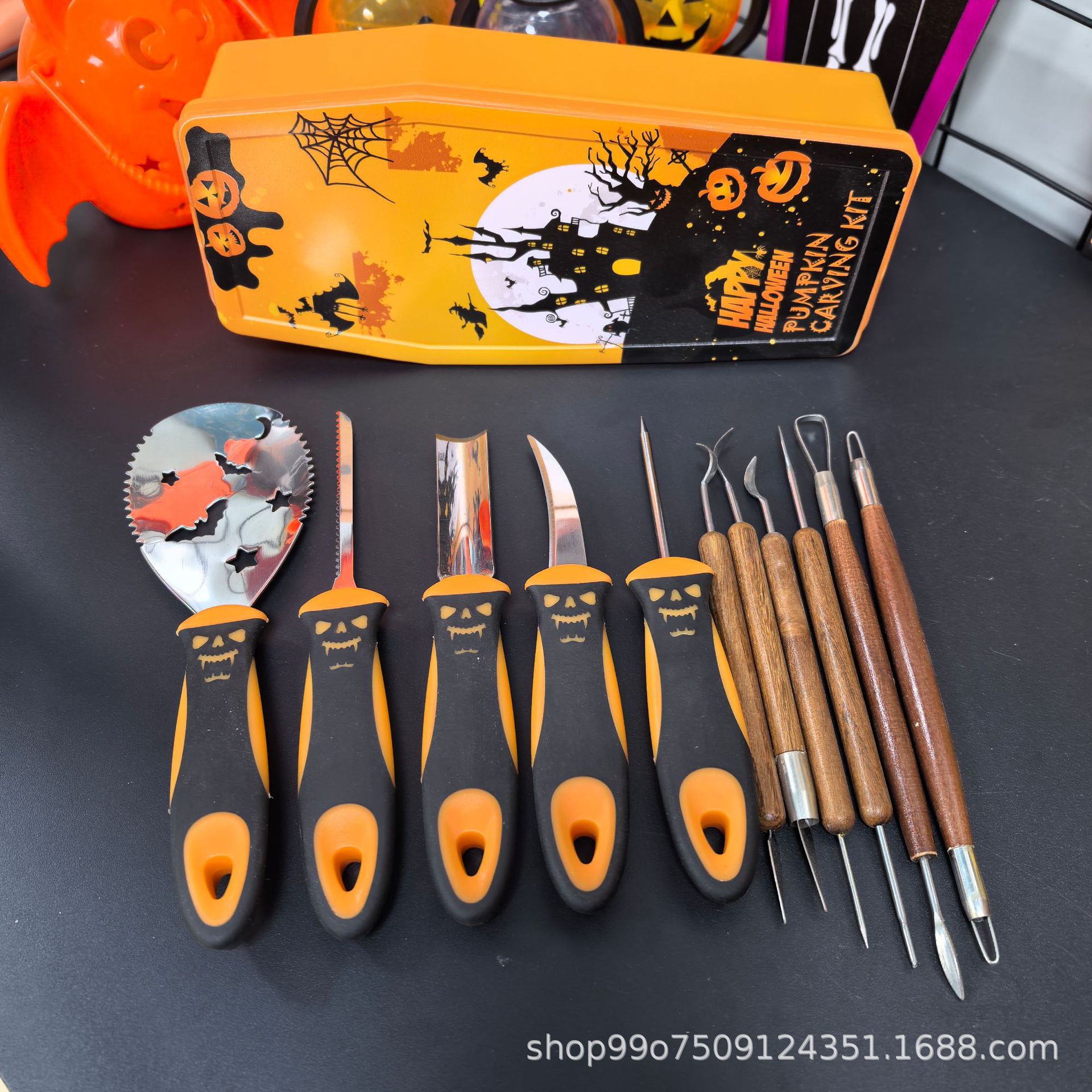 Pumpkin Carving Tools Halloween Gift Halloween Tools Pumpkin Carving Knife Set 2025-13 full figure