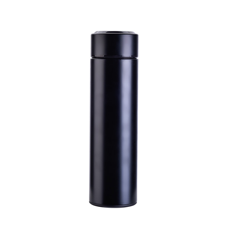 304 Straight cup, intelligent temperature measurement and insulation cup, women's high school appearance level temperature display cup, stainless steel water cup gift Item Picture