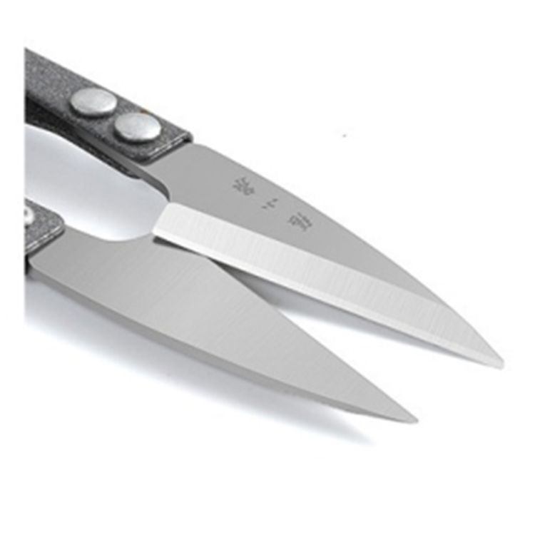 Zhang Xiaquan scissors, thread cutting, large scissors, U-shaped spring yarn scissors, small scissors, hemlock scissors, sewing scissors without seams, embroidery scissors Specification drawing