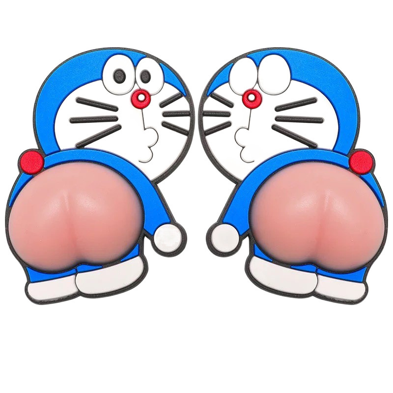 The anti-collision wall is pasted on the door, the Crayon Shin-chan bottom silicone door stop is a magic tool, the entrance handle, and the anti-collision buffer for the refrigerator wall Item Picture