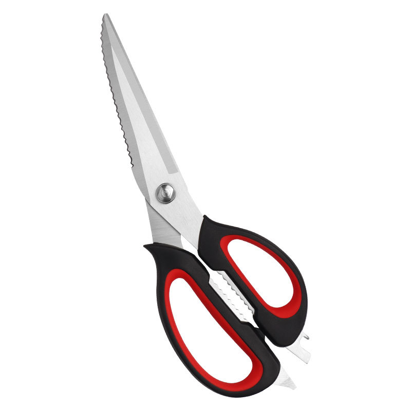 Multi-functional kitchen scissors, food-grade stainless steel scissors, chicken bone scissors, barbecue scissors, household scissors, detachable and easy to clean Item Picture
