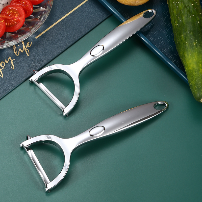 Stainless steel peeler, creative pumpkin and melon peeler, kitchen zinc alloy fruit and melon household peeler, peeling knife, peeler Application Scenario