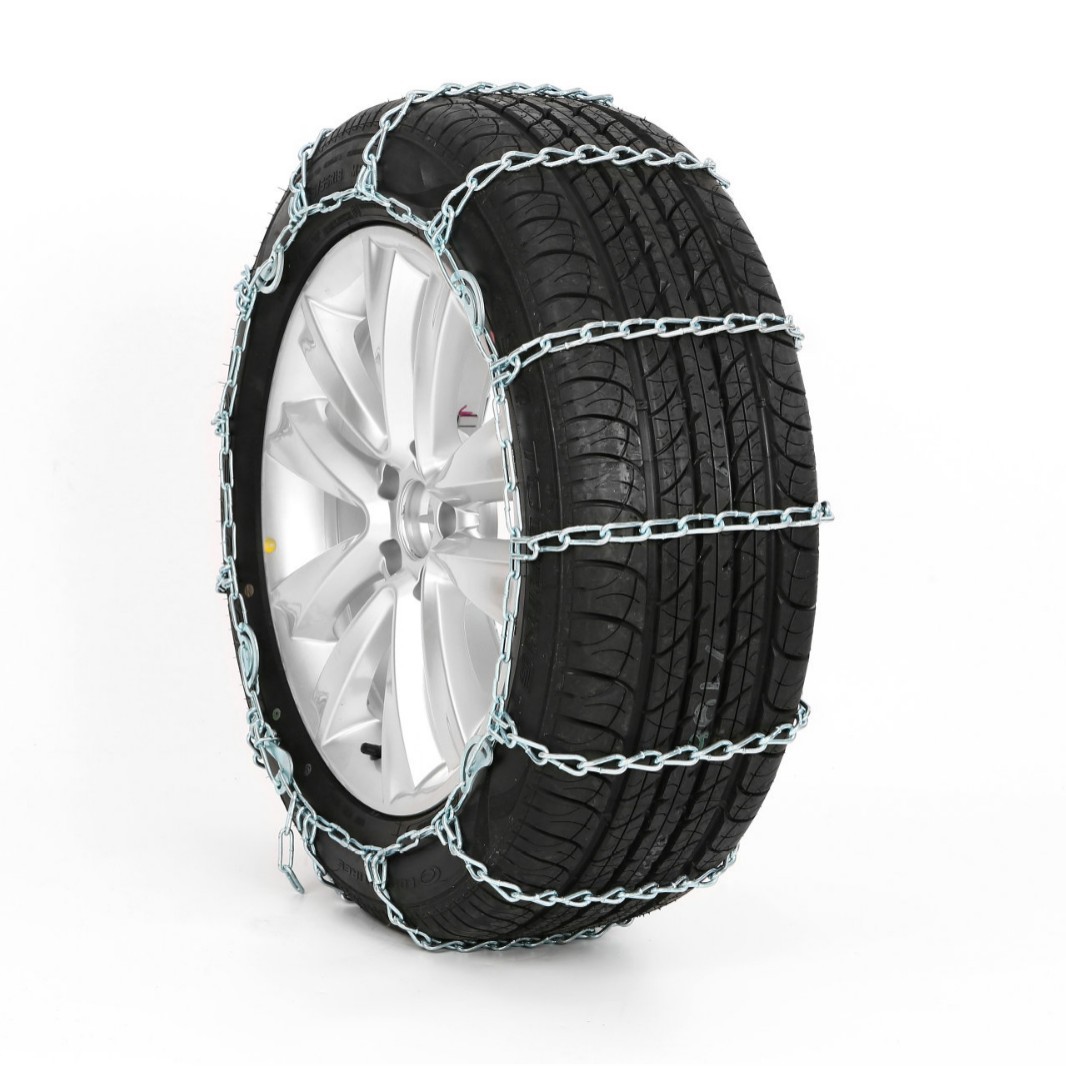 伟海胜11系列汽车轮胎带爪破冰防滑链带钉合金钢耐磨全包雪地越野冬季加粗耐磨汽车防侧滑锰钢链货车卡车安装方便雪地脱困链防滑白底实物图