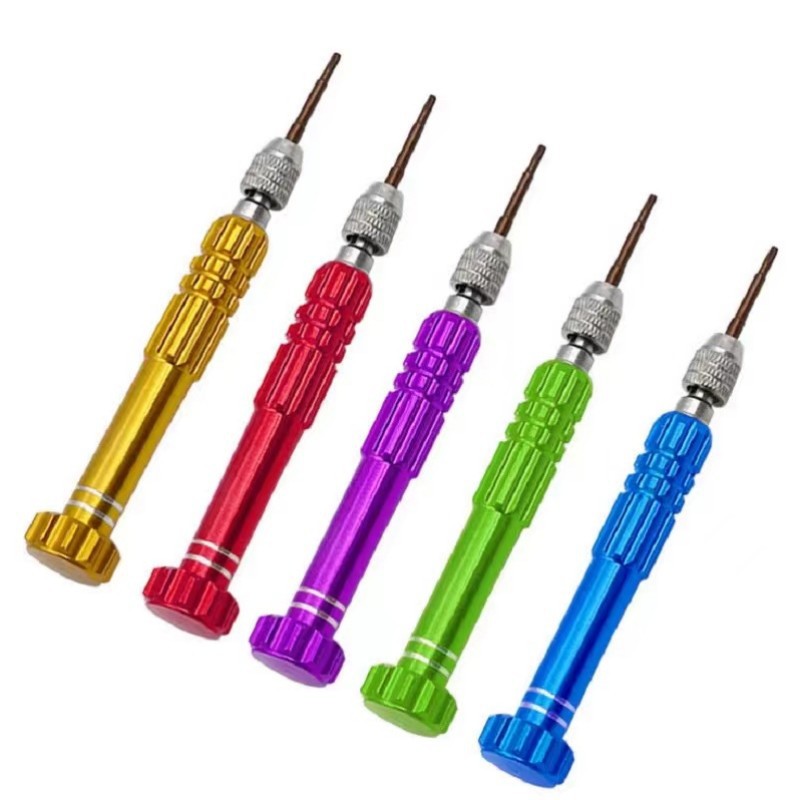 Supply five-in-one screwdrivers, mobile phone disassembly, watch and glasses repair, general tools, screwdrivers, high-end delivery manufacturer Item Picture