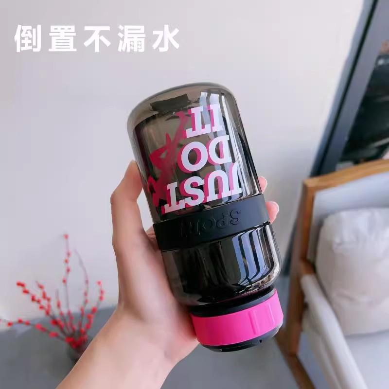 Summer large-capacity water cup with tea strainer, high appearance level, ins portable and simple, heat-resistant plastic portable cup for student girls Application Scenario