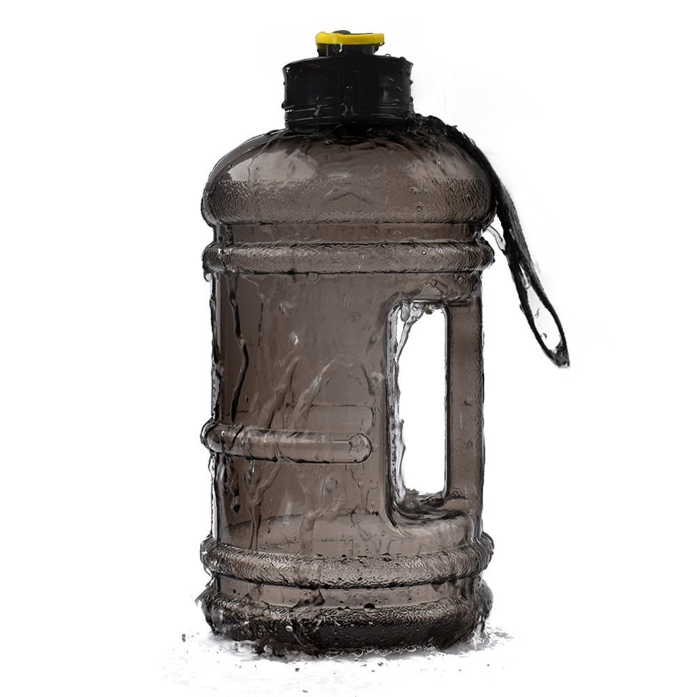 Manufacturer PETG 2.2L sports water bottle, plastic fitness large water bottle, 180g large-capacity plastic water bottle full figure