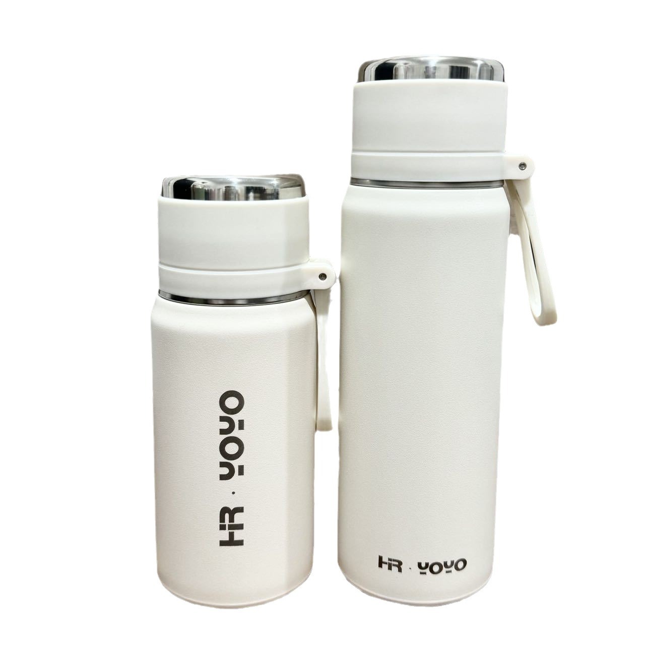 High-appearation-level 316 stainless steel insulated cup for women, simple tea-water separation, large-capacity portable student cup Item Picture
