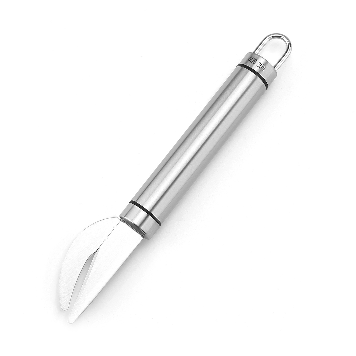 Stainless steel intestinal knife, poultry intestinal knife, small tools for opening chicken, duck and goose intestines, intestinal knife, fish belly cutter Item Picture