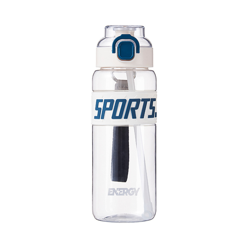 Wholesale of Fuxing high-appearance-level sports water cups, portable water bottles for boys and girls, portable fitness cups, and plastic cups Item Picture