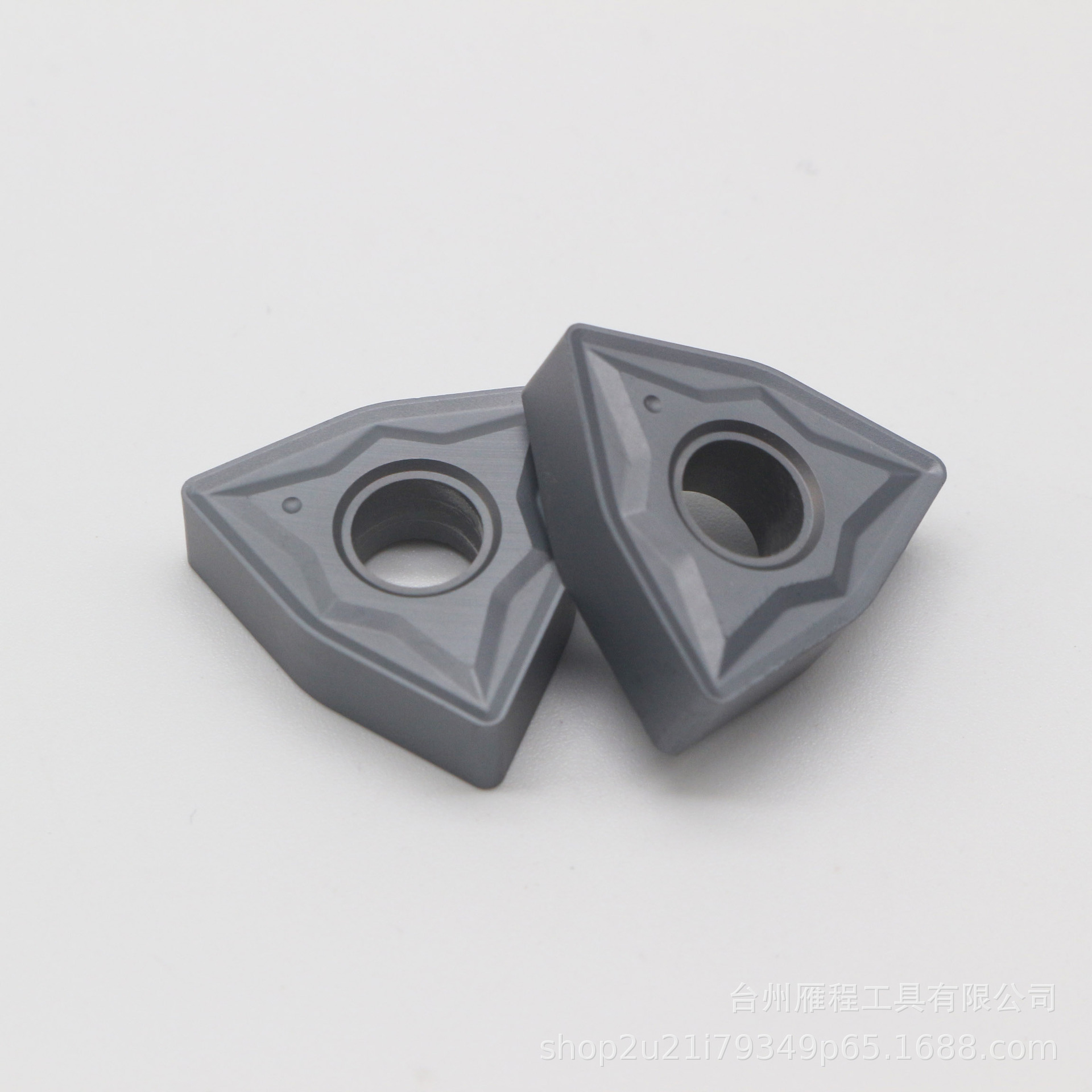 Cross-border foreign trade CNC lathe inserts WNMG080408-NN high-hardness steel parts with hard alloy coating details Picture