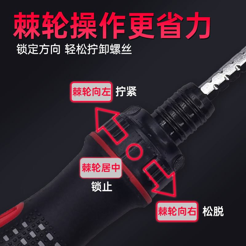 28-piece ratchet screwdriver set for motorcycles, bicycles, household disassembly tools, screwdrivers, sockets, complete sets of screwdrivers details Picture