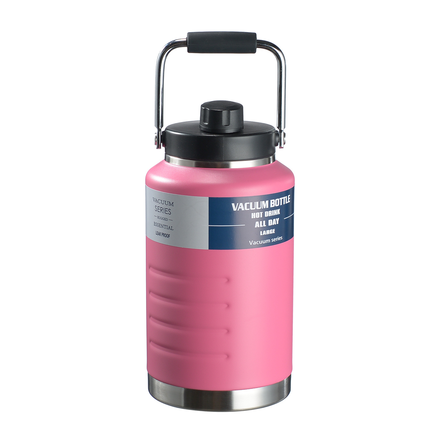 Cross-border exclusive supply of 2L large-capacity insulated water bottles, 304 stainless steel insulated cups, portable sports water bottles, and ton-ton water buckets Item Picture