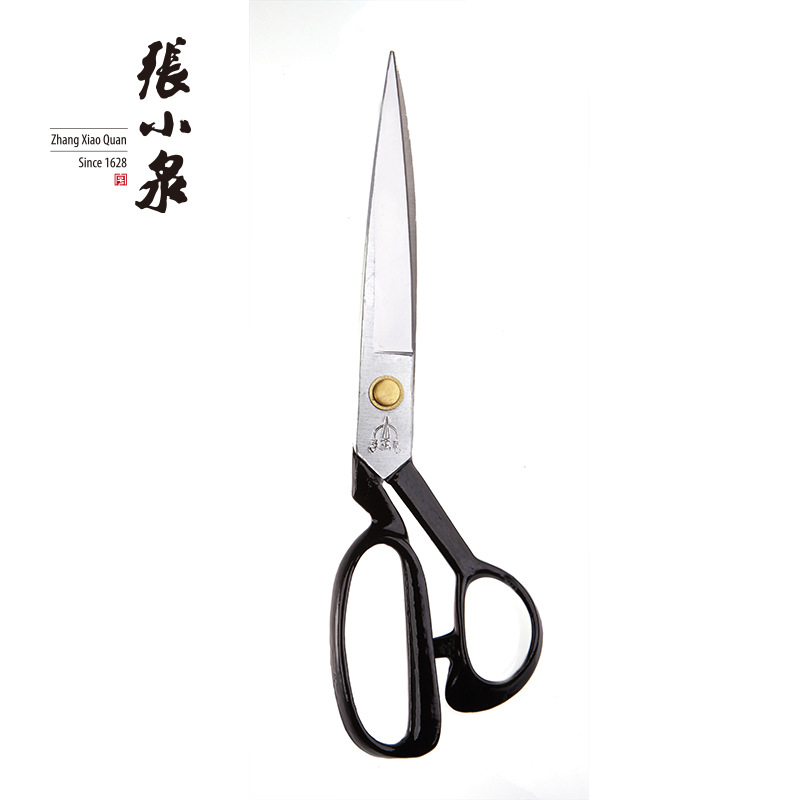 Zhang Xiaoquan scissors 12-inch tailor scissors, clothing cutting and sewing large scissors, sewing household and industrial scissors Item Picture