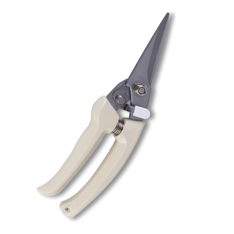 Industrial scissors, multi-functional pvc wire trough, wire scissors SK5, iron sheet shears, plastic shears, 8-inch cross-border wholesale Item Picture
