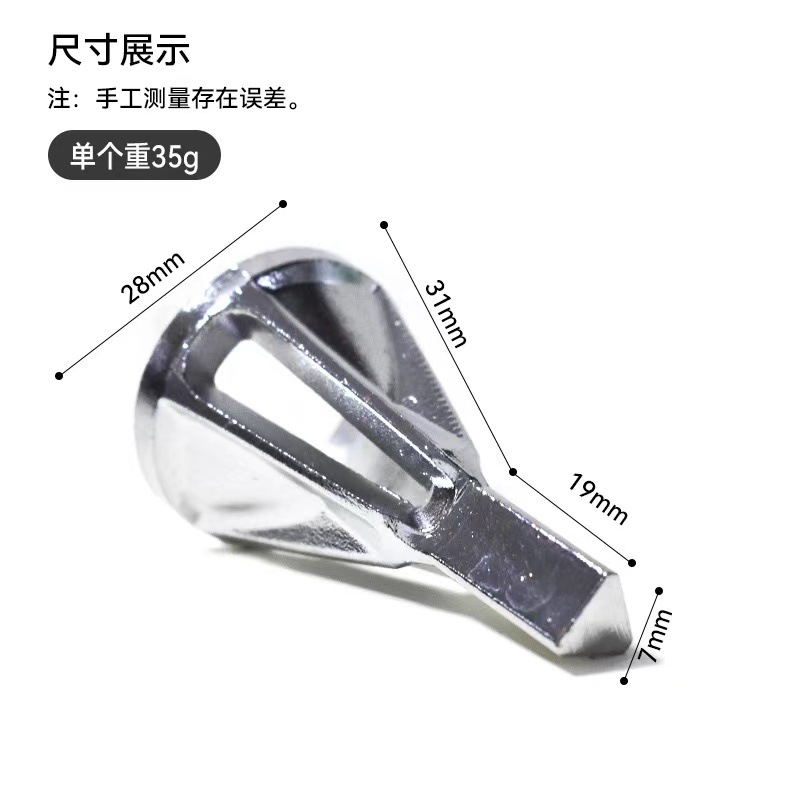 Cross-border new type deburring external chamfering tool, triangular handle, hexagonal handle, chuck, electric drill, chamfering tool, corner grinding and trimming tool undefined