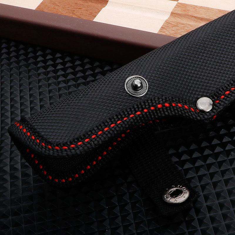 Factory direct supply of multiple types of Oxford cloth knife sleeves, various knife protection sleeves, fruit knife guards, universal black knife sleeves Specification drawing
