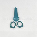 Butterfly-tailed two-color small scissors, baby nail clippers, anti-meat pinching, infant safety scissors, creative small scissors Item Picture