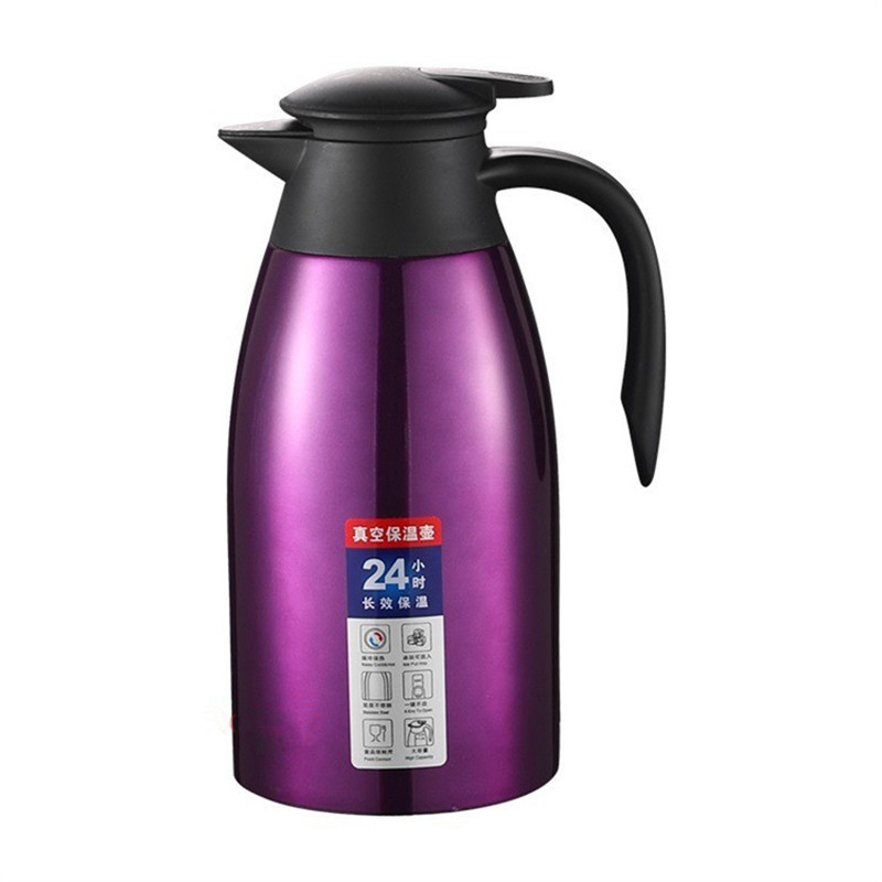304 stainless steel vacuum restaurant thermos, household European-style coffee pot, large-capacity thermos, welcome pot, logo Application Scenario