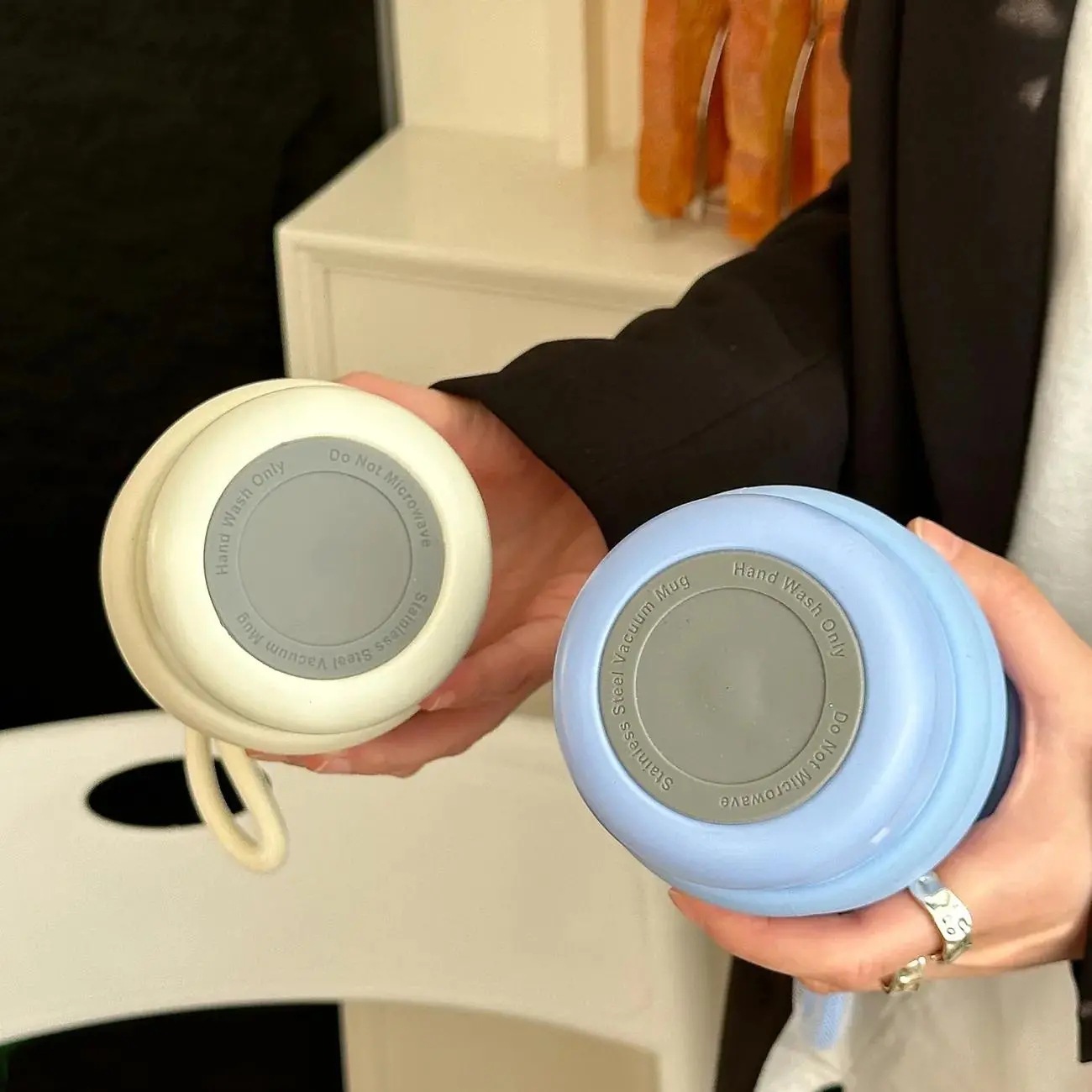 Outdoor cups, stainless steel cups for men and women, high appearance level water cups, thermos cups, coffee cups, large capacity, portable sports Application Scenario