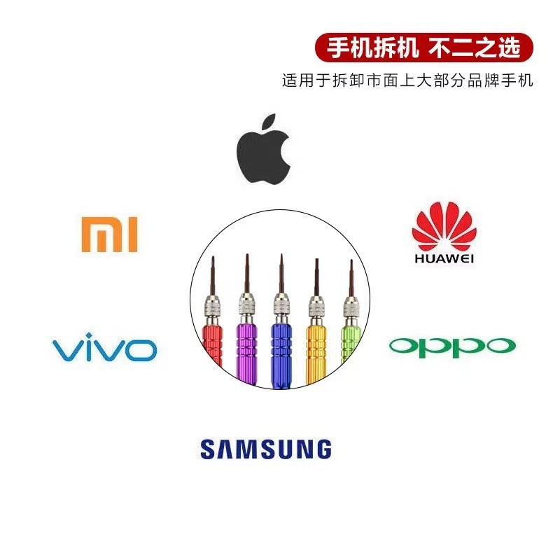 Supply five-in-one screwdrivers, mobile phone disassembly, watch and glasses repair, general tools, screwdrivers, high-end delivery manufacturer Application Scenario