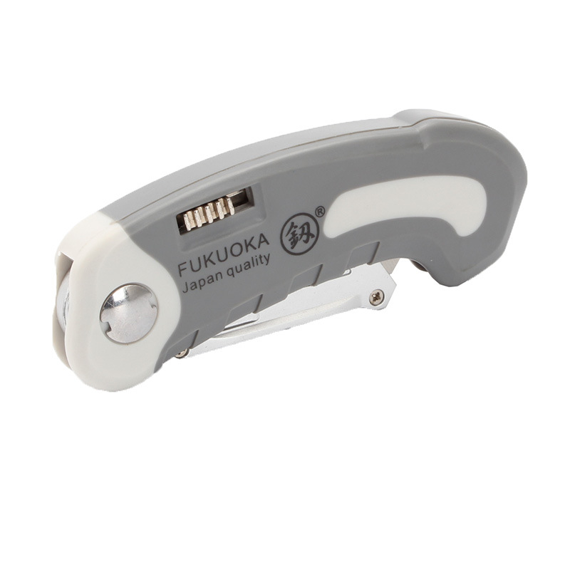 Fukuoka Tools trapezoidal utility knife, blade electrician knife, wallpaper knife, folding knife, cutting knife FO-4014 details Picture