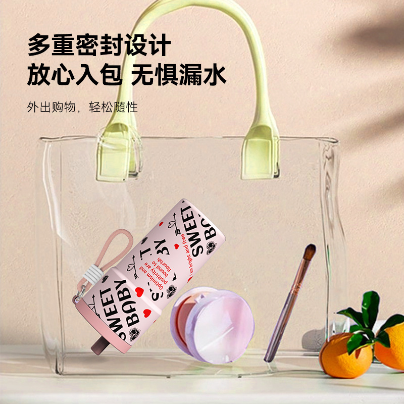 Large-capacity insulated cup, double-layer 2025 new portable cold preservation cup, Bingbing Ba cup, stainless steel water cup, Korean style Application Scenario