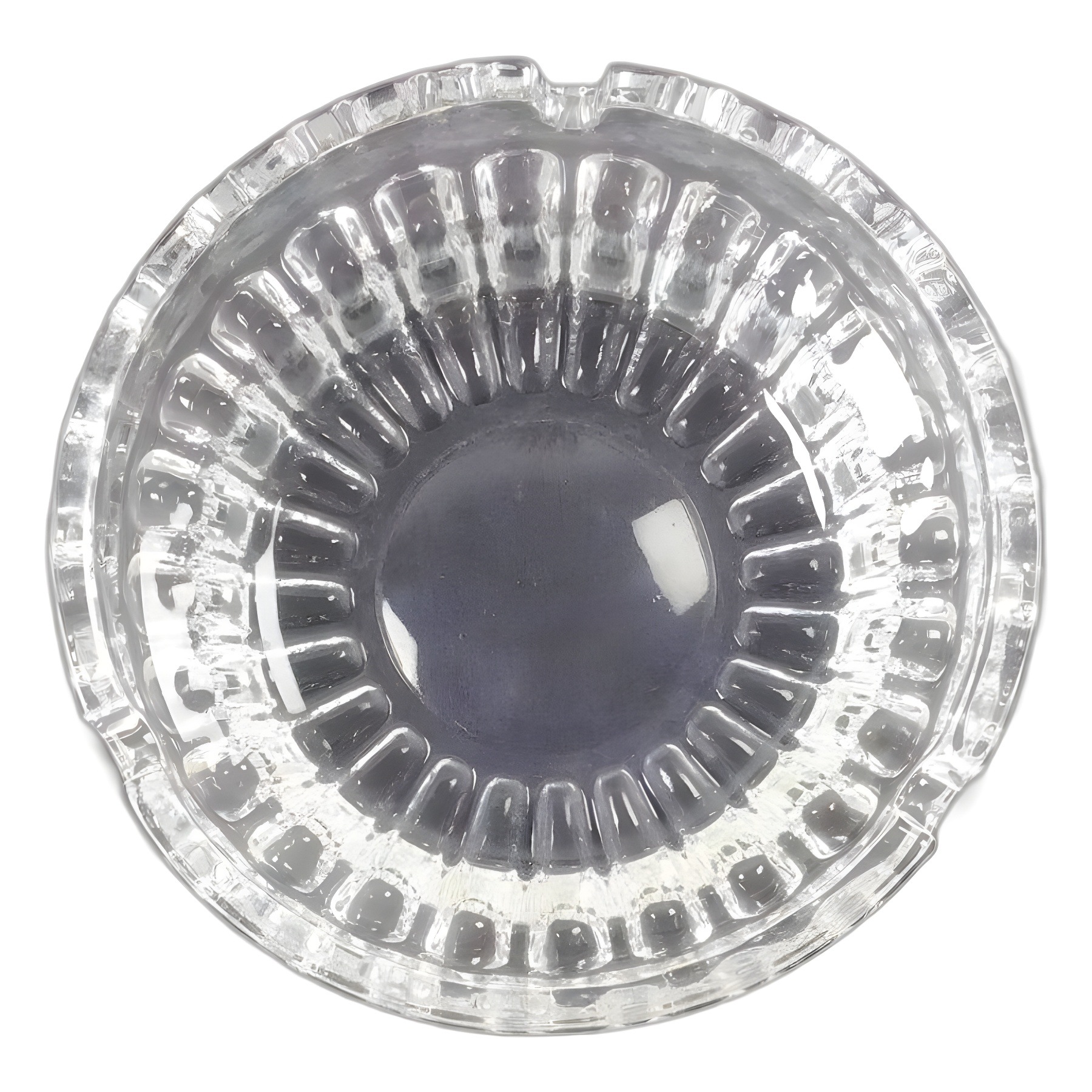 Round glass ashtray, home living room, room, office, small sunflower ashtray, hotel, guesthouse, KTV ashtray Item Picture