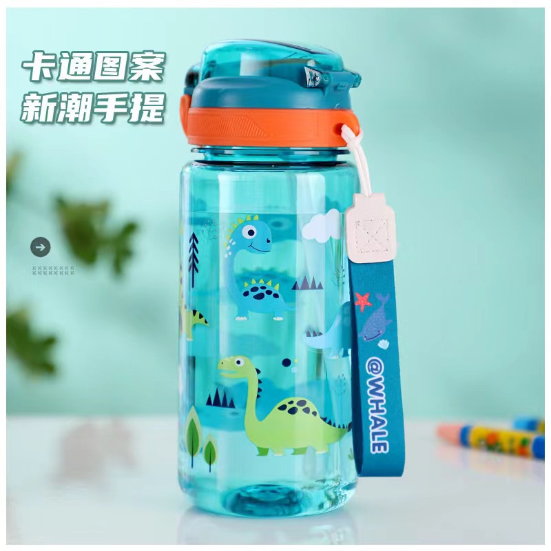 Cross-border Xiyin Internet celebrity bestsellers, high appearance level, slanted straw cup, cute cartoon children's water cup, pop-up lid plastic cup Application Scenario
