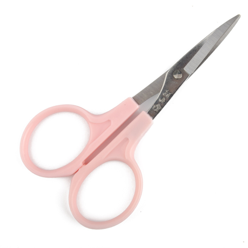 Wang Wuquan 3.5-inch upturned and curved embroidery scissors, edge trimming and thread cutting embroidery scissors details Picture