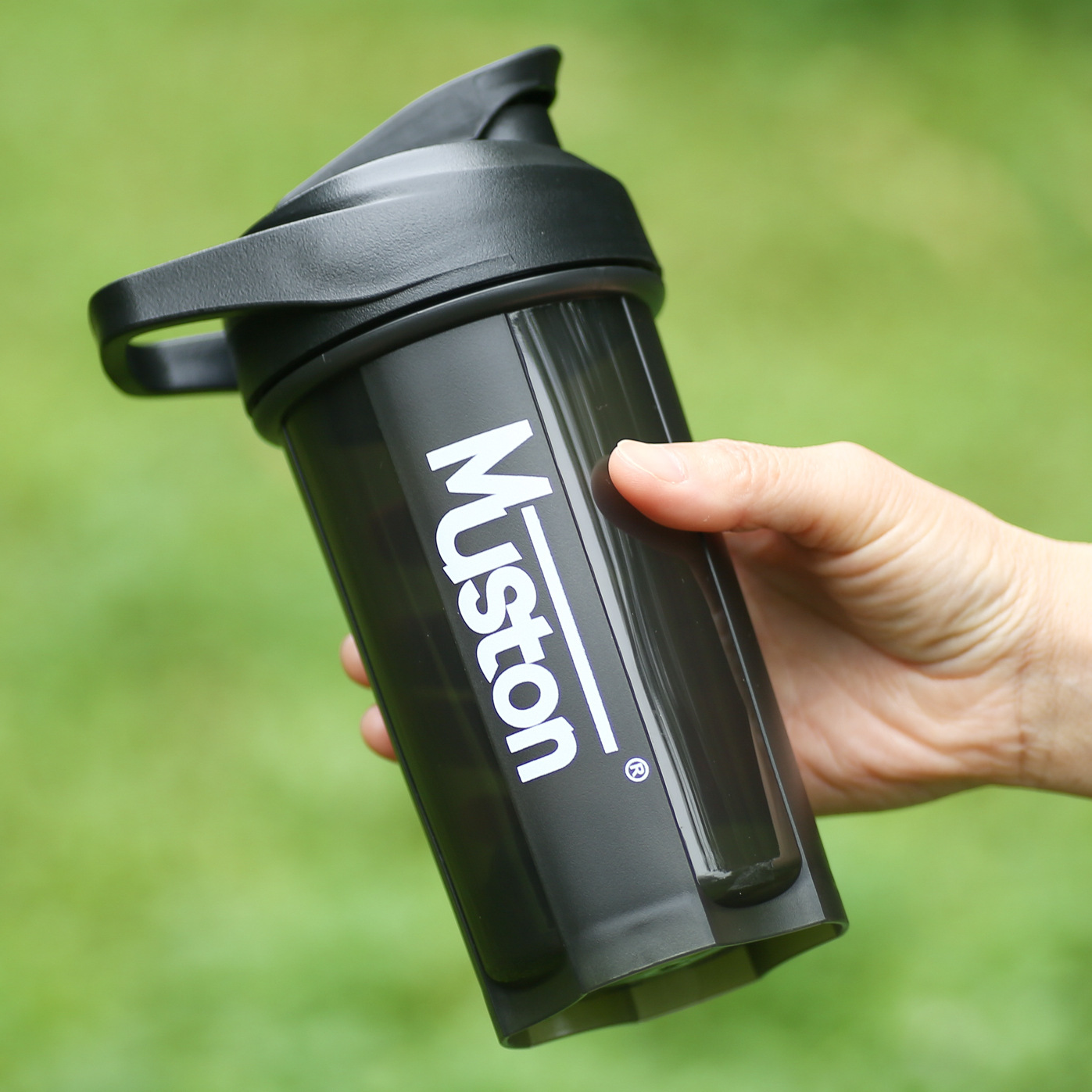 Manufacturer's 500ml protein powder shaker cup, portable plastic cups for sports and fitness, men's and women's cups, water cups, milkshake cups, outdoor details Picture