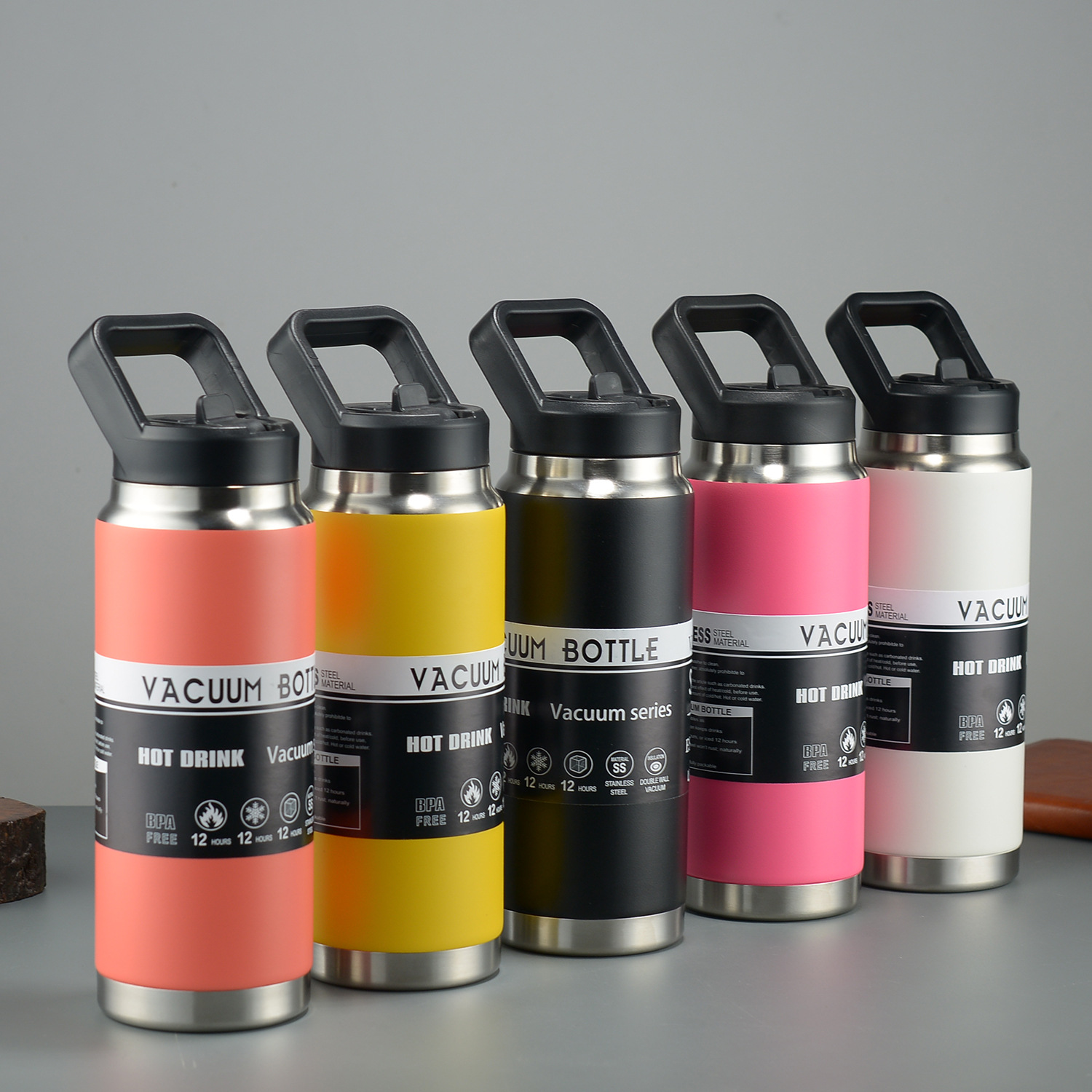A large-capacity portable 304 stainless steel outdoor car cup and insulated cup of the same style as YETI details Picture