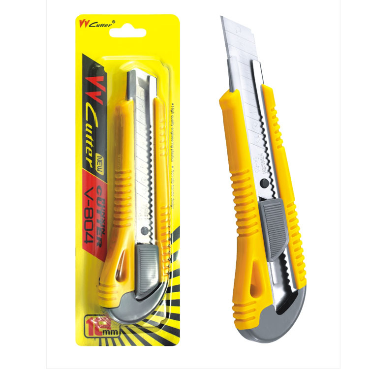 Utility knife, tool knife, office stationery, hand-cut paper knife, wallpaper knife. Runxin [original manufacturer] V-804 full figure
