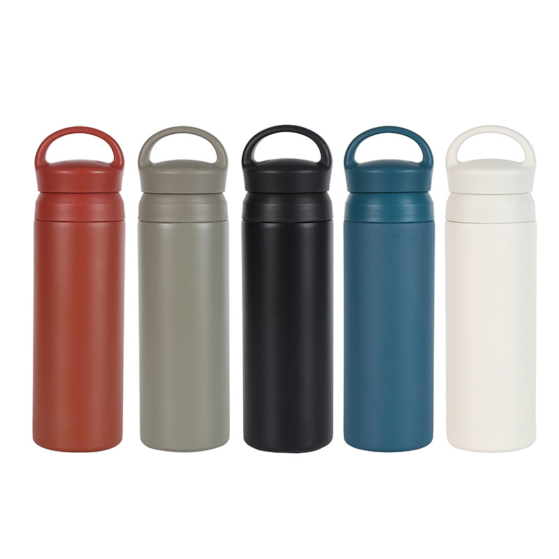 Cross-border household stainless steel water cup, insulated cup, coffee, female office worker element cup, portable outdoor straight cup gift Item Picture