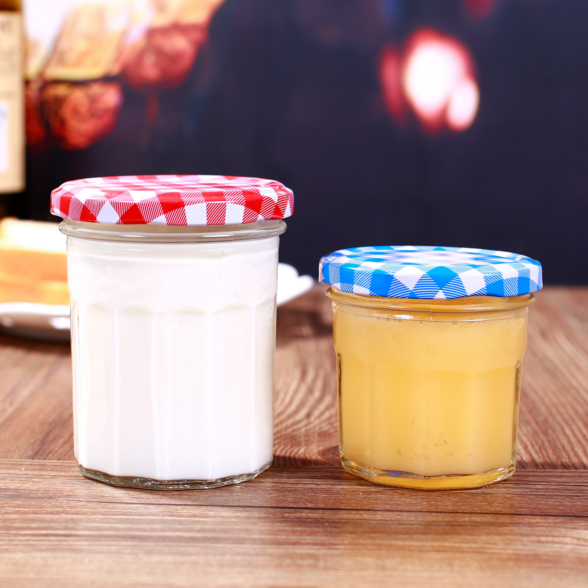 Wholesale of glass bottles from French Qiao Po Po, including pickled vegetable bottles, jam bottles, fermented bean curd bottles and candy jars Application Scenario