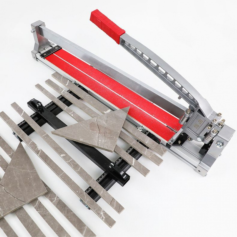 Tile push knife manual floor tile cutting machine 600, 800, 1000 mason pull knife tool high-precision laser Application Scenario