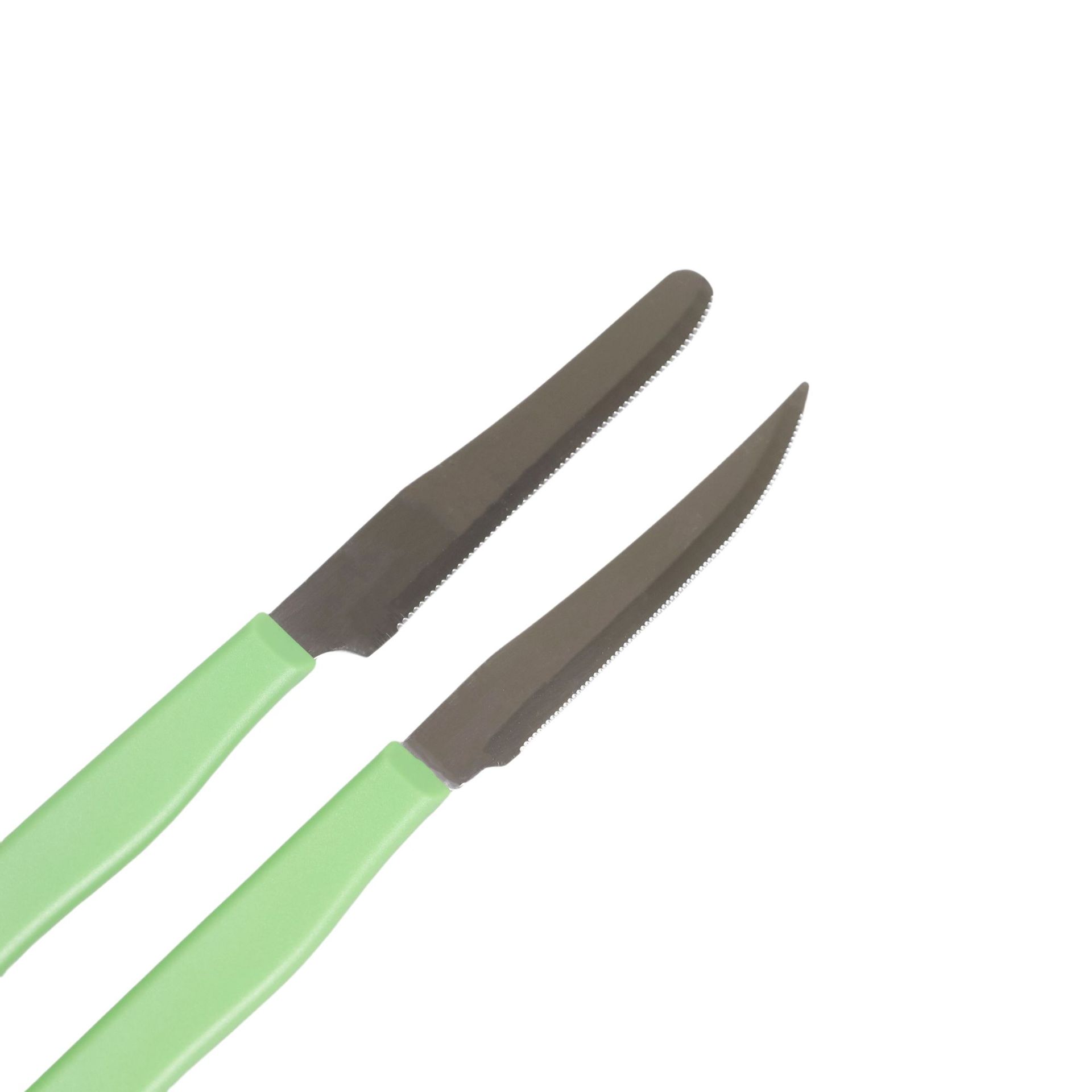 Stainless steel knives, forks and spoons, Western tableware, steak knives and forks, dessert spoons, hotel household spoons and knives, popular restaurant spoons and knives Specification drawing