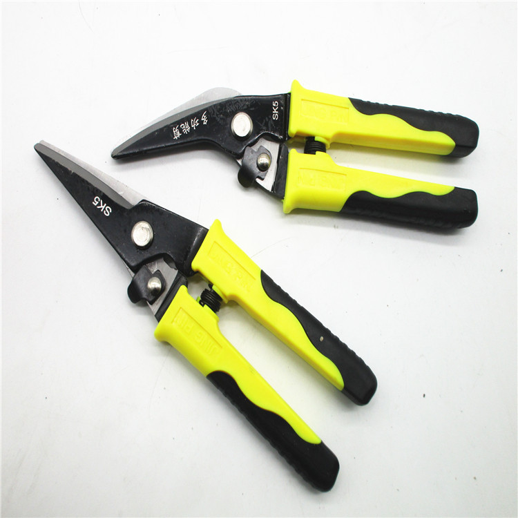 The new type of iron sheet shears features electronic shears, electrician shears, cable shears, integrated ceiling shears, cable trough shears and aviation shears full figure