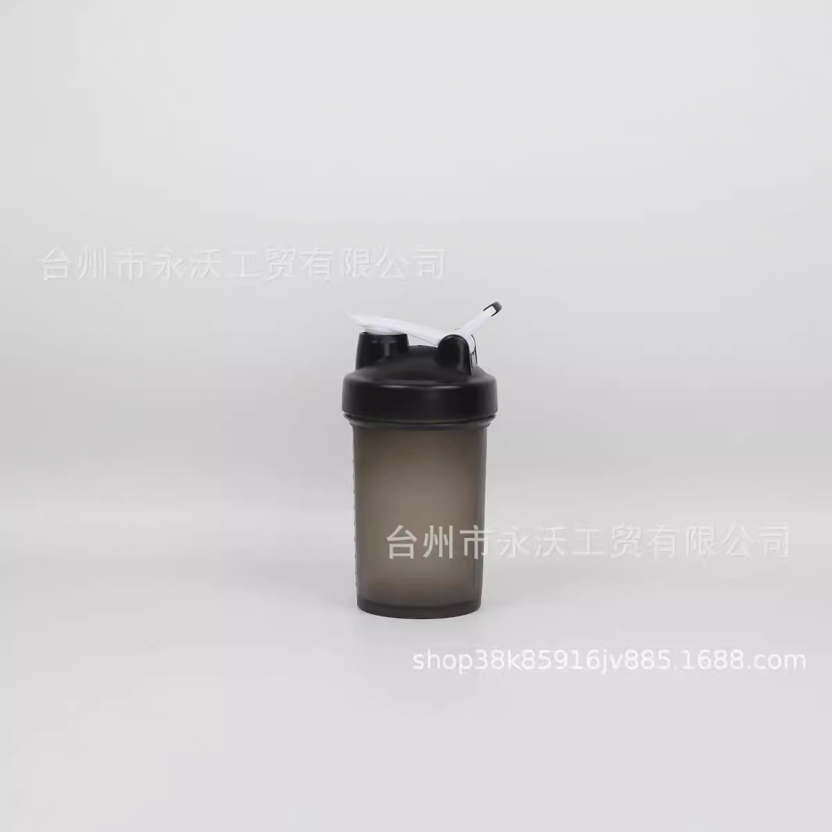 Hand-held 450ml single-layer shaker cup, sports and fitness protein powder milkshake cup, printed LOGO advertising gift water cup Specification drawing