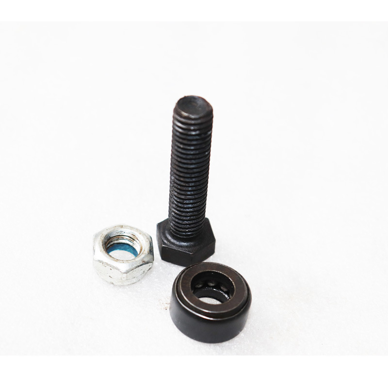 The upper and lower knife connection of the guillotine bearing, the screwdriver head fixing accessory, black manganese steel, available in Chinese mainland details Picture